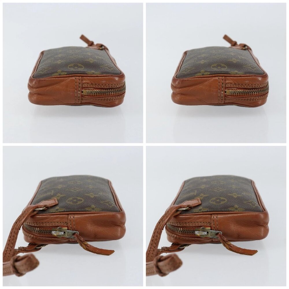 LOUIS VUITTON Monogram Pochette Sports Clutch Bag N0.183 LV Auth ka228 - Picture 16 of 16